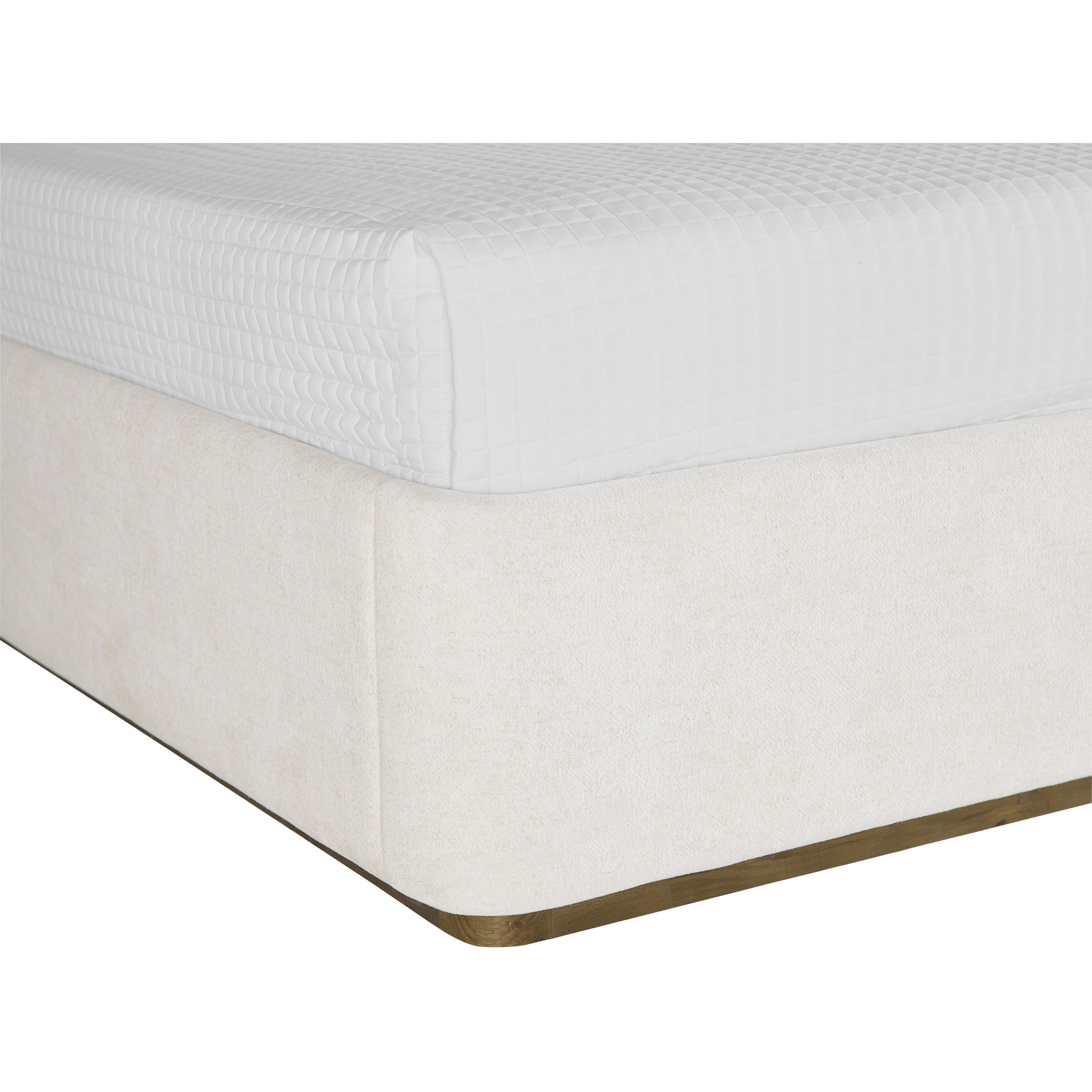 Jamille Eclipse White Bed, Queen